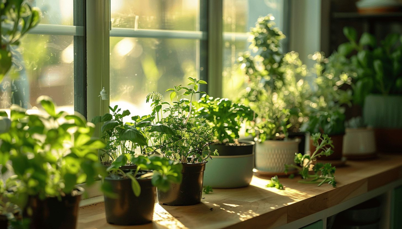 Cultiver un potager intérieur toute l'année - Variétés et conseils pour débutants