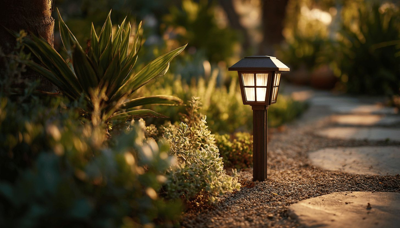 Éclairage extérieur solaire pour jardins et allées avantages et installation