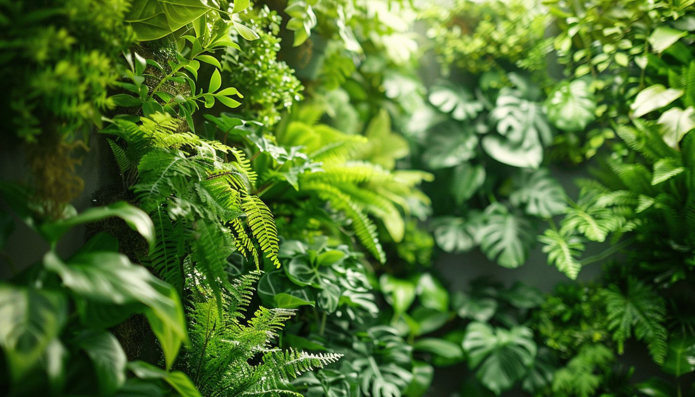 Mur végétal intérieur créer un oasis de verdure dans un espace réduit
