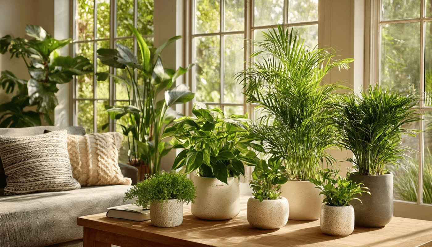 Sélection de plantes d'intérieur dépolluantes pour un air sain chez soi