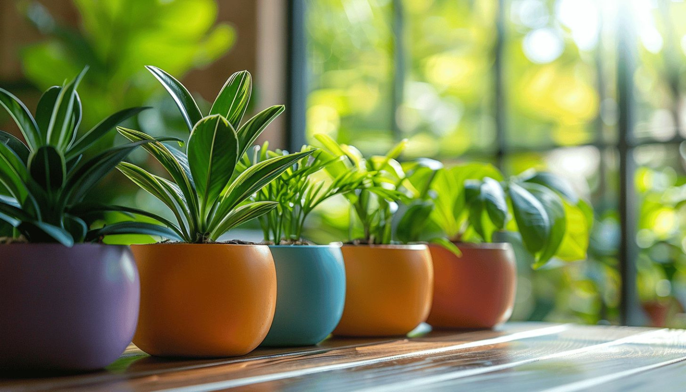 Sélection de plantes d’intérieur pour purifier l'air et décorer avec style